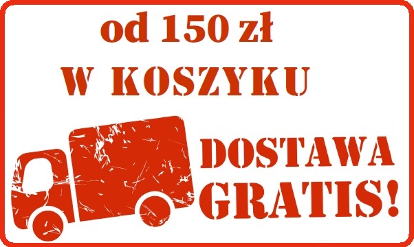 Wysyłka gratis pow. 150 zł Wysyłka gratis pow. 150 zł